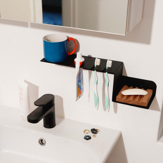 THE TOOTHBRUSH SHELF